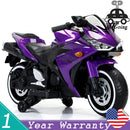 12V Purple Kids Ride-On Motorcycle Toy with Training Wheels, 1.8-3.2 mph, Ages 3-6 Magic Cars Variant 0