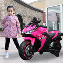 12V Kids Ride-On Motorcycle Toy with Training Wheels 12V7AH Battery for Ages 3-6 Years Magic Cars 4