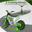 12V Children's Motorcycle with Training Wheels, Spring Suspension, Dual Motors, and Gentle Start Magic Cars 6