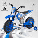 12V Children's Motorcycle with Training Wheels, Spring Suspension, Dual Motors, and Soft Start Magic Cars 1