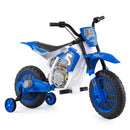 12V Children's Motorcycle with Training Wheels, Spring Suspension, Dual Motors, and Soft Start Magic Cars Variant 0