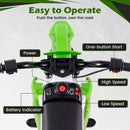 12V Children's Motorcycle with Training Wheels, Spring Suspension, Dual Motors, and Soft Start Feature Magic Cars 7
