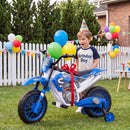 12V Children's Motorcycle with Training Wheels, Spring Suspension, Dual Motors, and Gentle Start Feature Magic Cars Variant 0