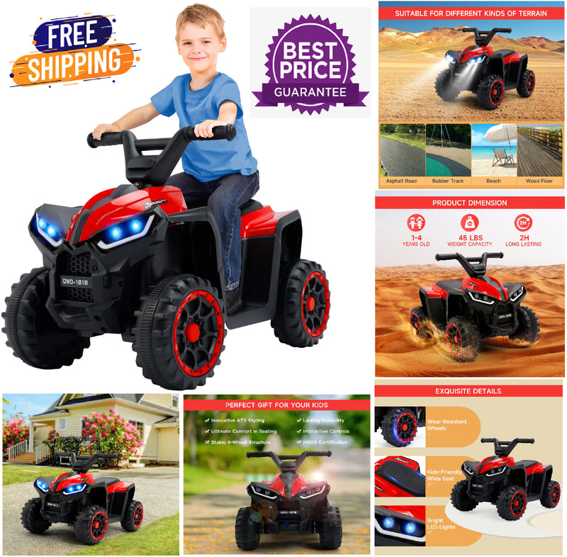 Toy Car For Children's Wheeler Battery Operated Toy Car Children's Battery Powered Four Wheelers 24V Kids Electric  Vehicle 4-Wheeler Kids Ride On Toy XXXL Size ATV Electric Car Pink