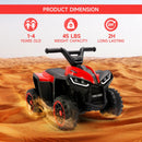 12V Electric Kids Off-Road 4-Wheeler ATV Ride-On Car for Ages 1-4 Magic Cars 7