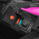 12V Pink Electric Off-Road UTV for Kids with Music, Remote Control, and LED Lights Magic Cars 14