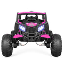12V Pink Electric Off-Road UTV for Kids with Music, Remote Control, and LED Lights Magic Cars 20