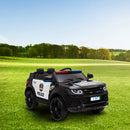 12V Kids Police Ride-On Electric Car with 2.4G Remote Control and LED Flashing Lights Magic Cars 13