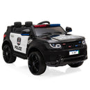 12V Kids Police Ride-On Electric Car with 2.4G Remote Control and LED Flashing Lights Magic Cars Variant 0