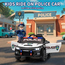 12V Police Ride-On Car for Kids with Parental Remote Control and Dual 35W Motors Magic Cars 7