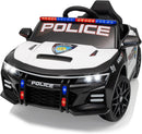 12V Police Ride-On Car for Kids with Parental Remote Control and Dual 35W Motors Magic Cars 9