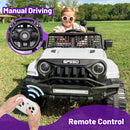 12V Kids Electric Ride-On Power Wheels Car Truck with Remote Control Magic Cars 1