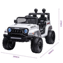 12V Kids Electric Ride-On Power Wheels Car Truck with Remote Control Magic Cars 8