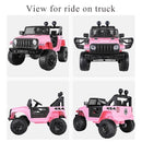 12V Kids Electric Ride-On Truck with Parent Remote Control, LED Lights, and 3 Speed Settings Magic Cars 15