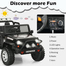12V Kids Remote Control Electric Truck Car with Lights and Music Ride-On Toy Magic Cars 10
