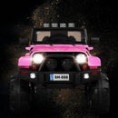 Pink LED Light Remote Control 12V Kids Riding Truck Car Magic Cars 7