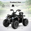12V Electric Kids Ride On ATV Quad 4-Wheeler with Music and Headlights Magic Cars 1