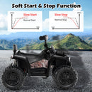 12V Electric Kids Ride On ATV Quad 4-Wheeler with Music and Headlights Magic Cars 7