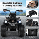 12V Electric Kids Ride On ATV Quad 4-Wheeler with Music and Headlights Magic Cars 9