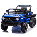 12V Kids 6-Wheel Electric Ride-On Truck Car with Parental Remote Control Magic Cars 11