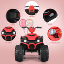12V Kids Electric Ride-On 4-Wheeler ATV Battery-Powered Vehicle for Toddlers Magic Cars 3