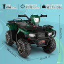 12V Kids Electric Ride-On ATV 4-Wheeler Quad Battery-Powered Car with 6 Color Options Magic Cars 6