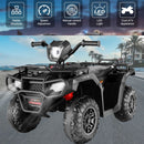 12V Kids Ride-On ATV 4-Wheeler Quad Battery Powered with Remote Control and Music Magic Cars 12