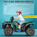 12V Kids Ride-On ATV 4-Wheeler Quad Battery Powered with Remote Control and Music Magic Cars 3