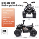 12V Electric Kids Ride-On ATV Quad Battery-Powered 4-Wheeler Truck with Fat Tires Magic Cars 7