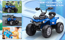 12V Electric Kids Ride-On ATV 4-Wheeler Quad with 2 Speeds, MP3 Player, and Headlights - Blue Magic Cars Variant 0