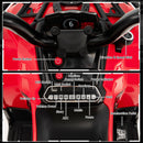 12V Kids Electric Ride-On ATV 4-Wheeler Quad with 2 Speeds, MP3, and Headlights Red Magic Cars 6