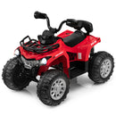 12V Kids Electric Ride-On ATV 4-Wheeler Quad with 2 Speeds, MP3, and Headlights Red Magic Cars Variant 0