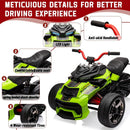 12V Electric 3-Wheel Ride-On ATV for Toddlers, Battery Powered Kids Car Toy Magic Cars 9