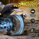 12V Kids Ride-On 2-Wheeler ATV Motorcycle Toy with LED Lights and Music Magic Cars 6