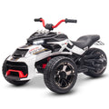 12V Kids Ride-On 2-Wheeler ATV Motorcycle Toy with LED Lights and Music Magic Cars Variant 0