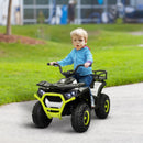 12V Green Kids ATV Quad with Dual Motors and 4-Wheel Suspension Magic Cars 1