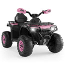 12V Electric Quad Car for Kids with Remote Control, 3 Speeds, Bluetooth, and LED Music Magic Cars Variant 0