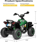 12V Kids Ride-On ATV with High/Low Speeds 2.7 mph, LED Lights, Music, and Horn Magic Cars 6