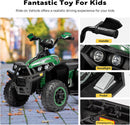 12V Kids Ride-On ATV with High/Low Speed, 2.7 mph Max, LED Lights, Music, and Horn Magic Cars 4