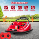 12V Kids Electric Ride-On Bumper Car with 360° Spin and Parent Remote Control Magic Cars 0
