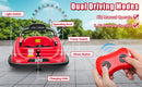 12V Kids Electric Ride-On Bumper Car with 360° Spin and Parent Remote Control Magic Cars 6