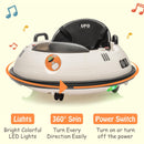 12V Electric Kids Ride-On Bumper Car with 360° Spin and Remote Control for Toddlers Magic Cars 12