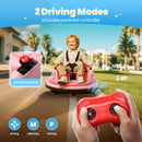 12V Kids Electric Ride-On Bumper Car with 360-Degree Spin, Remote Control, and LED Lights Magic Cars 1