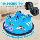 12V Kids Ride-On Bumper Car with Remote Control, Flashing LED Lights, and Music – Navy Magic Cars 4