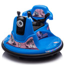 12V Kids Ride-On Bumper Car with 360° Rotation, LED Lights, Safety Belt, Music, and Bluetooth Magic Cars 2