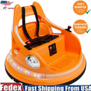 12V Kids Ride-On Bumper Car with Remote Control, 360° Spin, and Flashing Lights for Toddlers Magic Cars 1