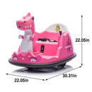 12V Kids Ride-On Dinosaur Bumper Car with Parental Remote Control and Detailed Design Magic Cars 1