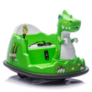 12V Kids Ride-On Bumper Car with Parental Control Dinosaur Shape and Element Design Magic Cars 21