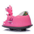 12V Kids Ride-On Bumper Car with Parental Remote Control Dinosaur Shape and Element Design Magic Cars 12
