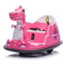 12V Kids Ride-On Bumper Car with Parental Remote Control Dinosaur Shape and Element Design Magic Cars 6